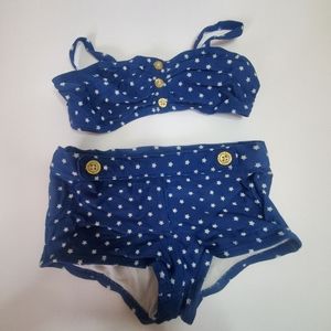 Old Navy | 2t Blue and stars Bikini